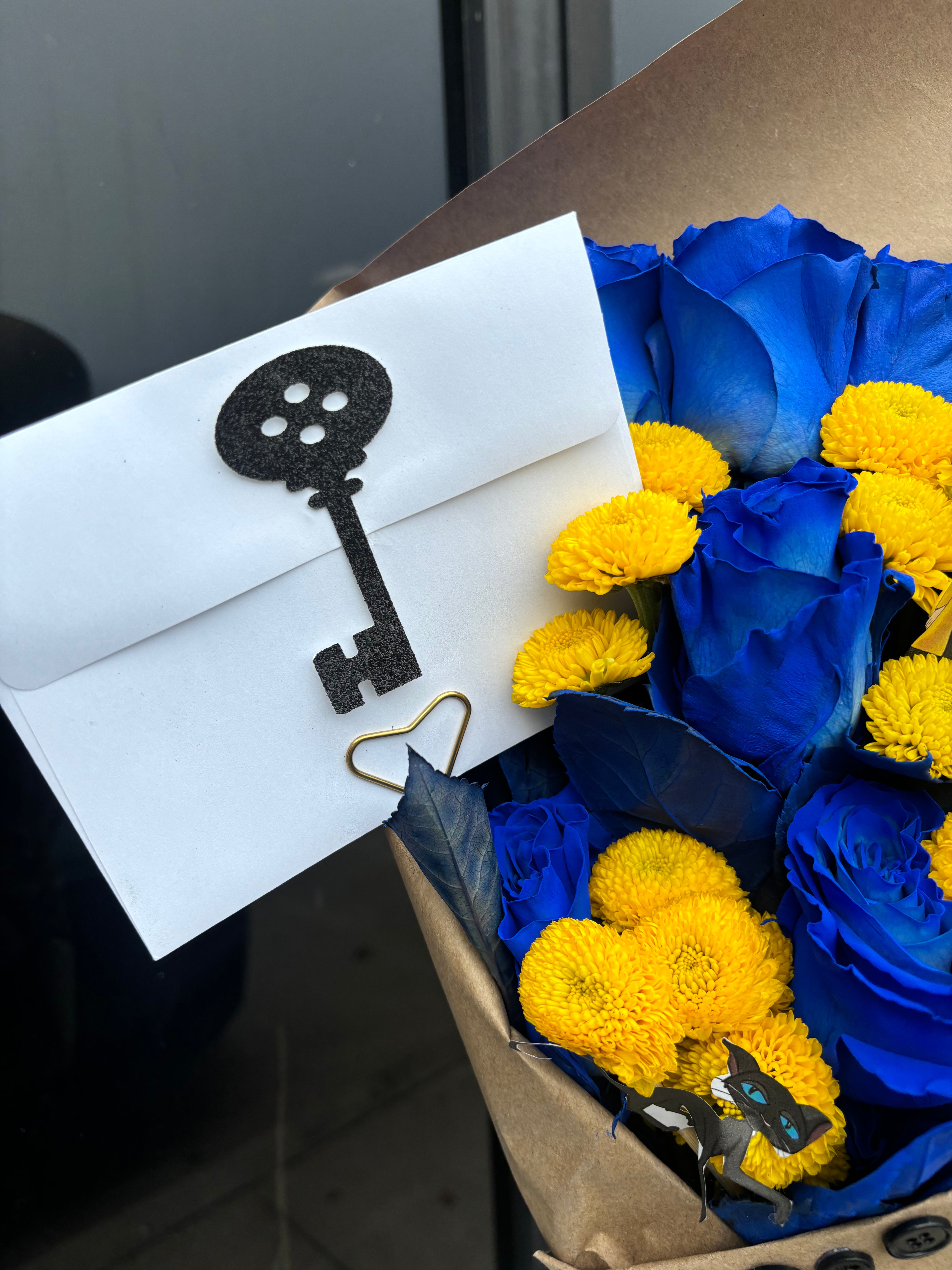 Coraline bouquet 🪡💙