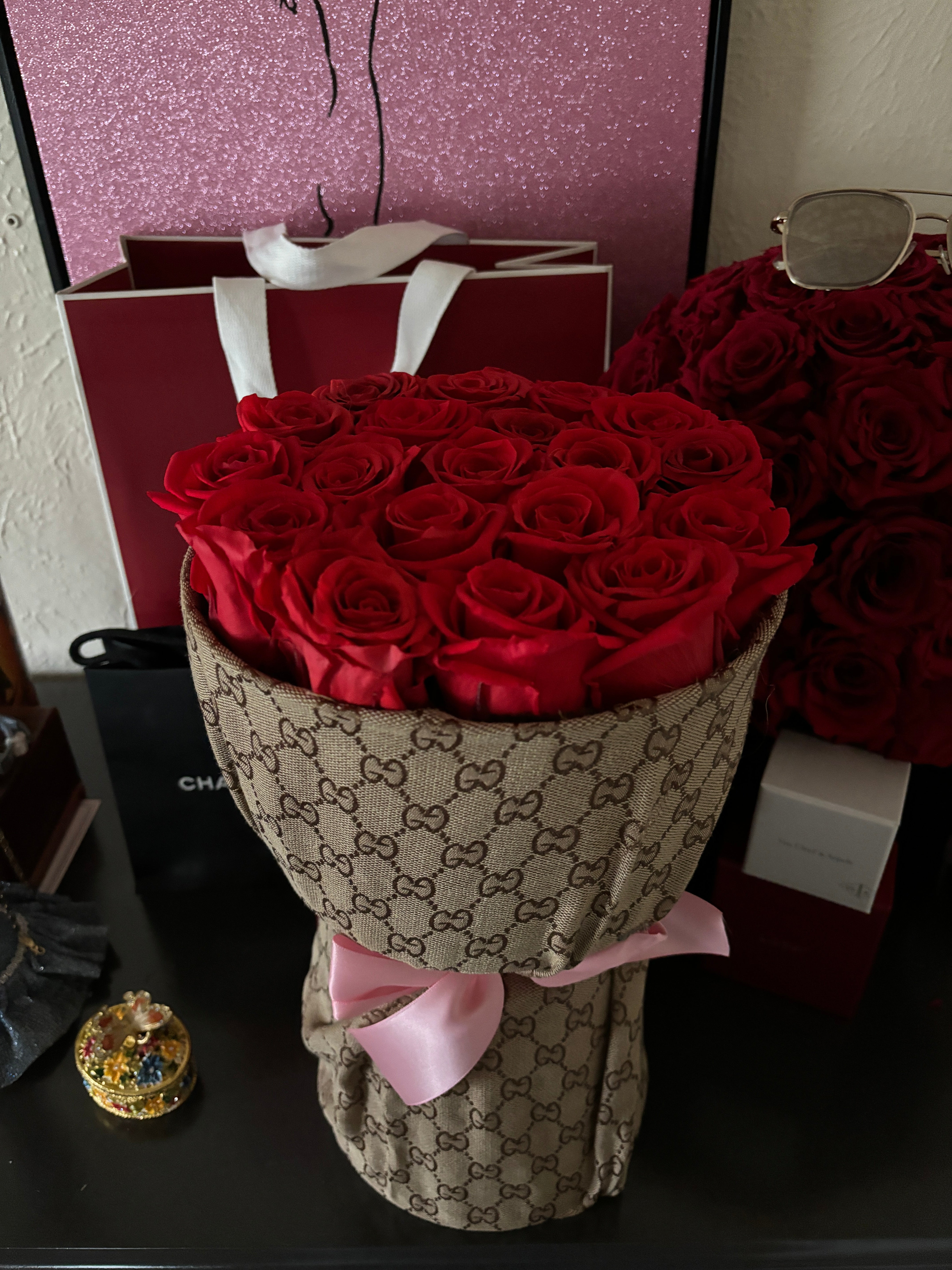 Forever lasting Red Rose Bouquet❤️