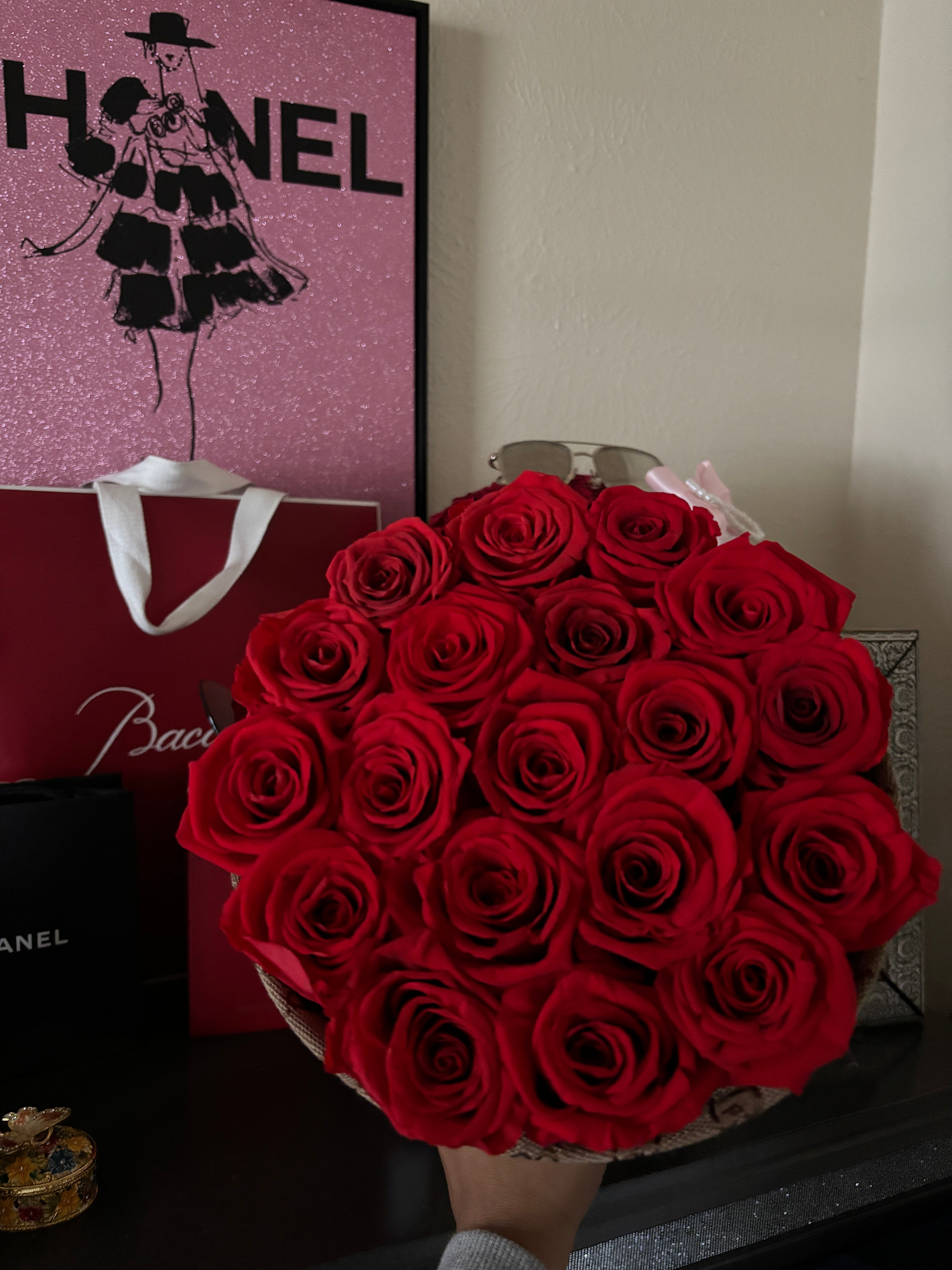 Forever lasting Red Rose Bouquet❤️