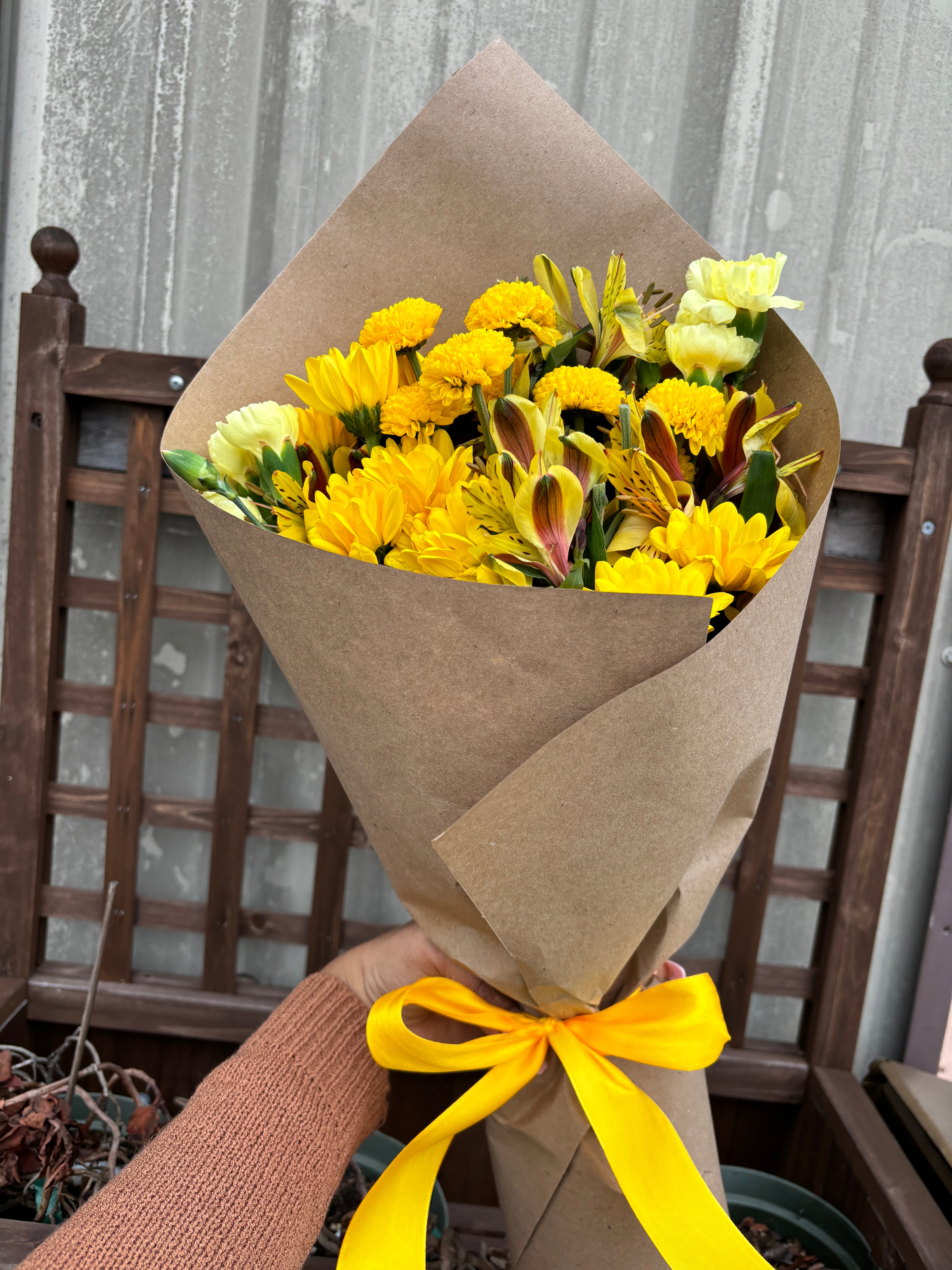 Yellow mix bouquet💛