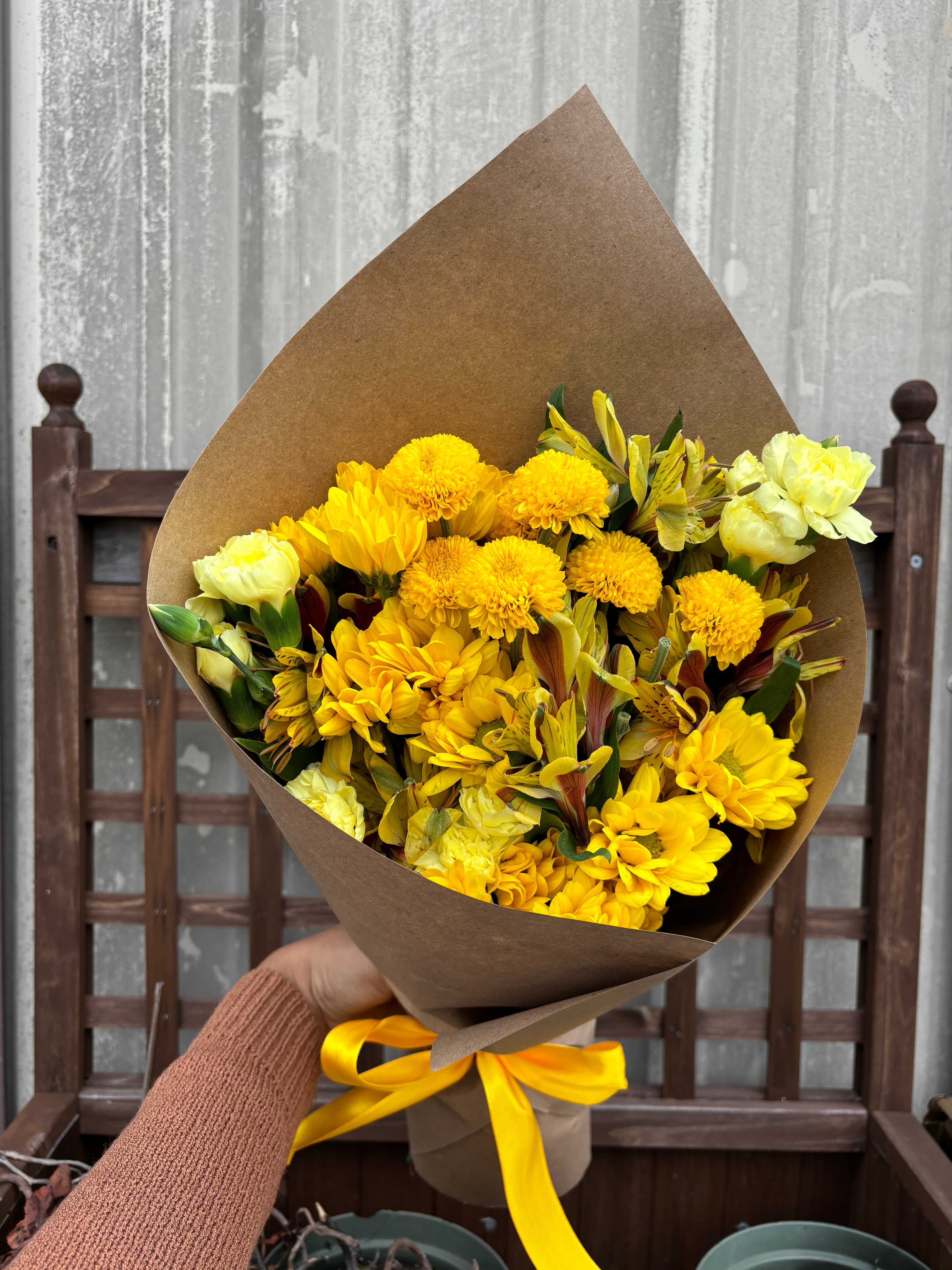 Yellow mix bouquet💛