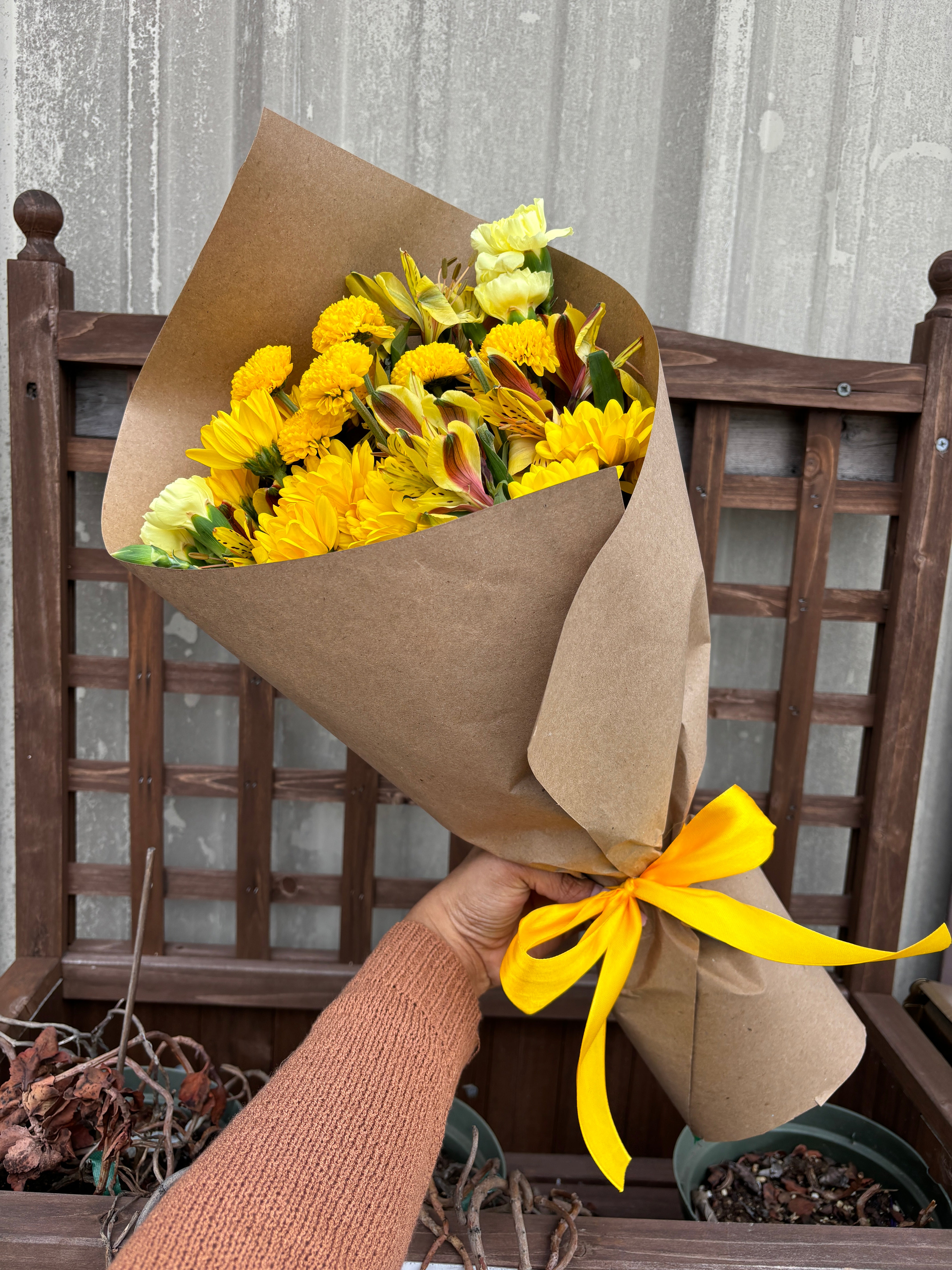 Yellow mix bouquet💛