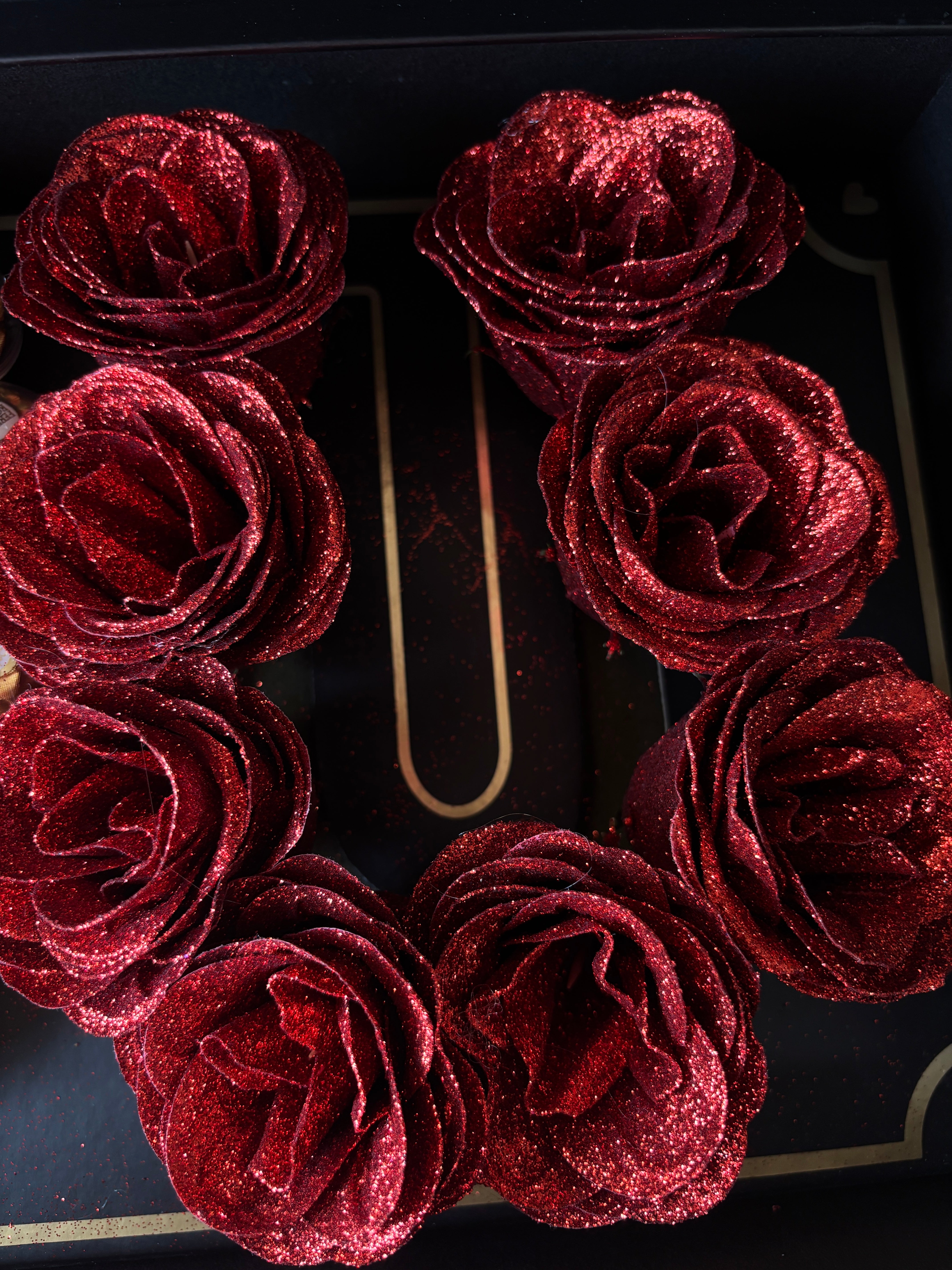 Forever box glitter roses ❤️