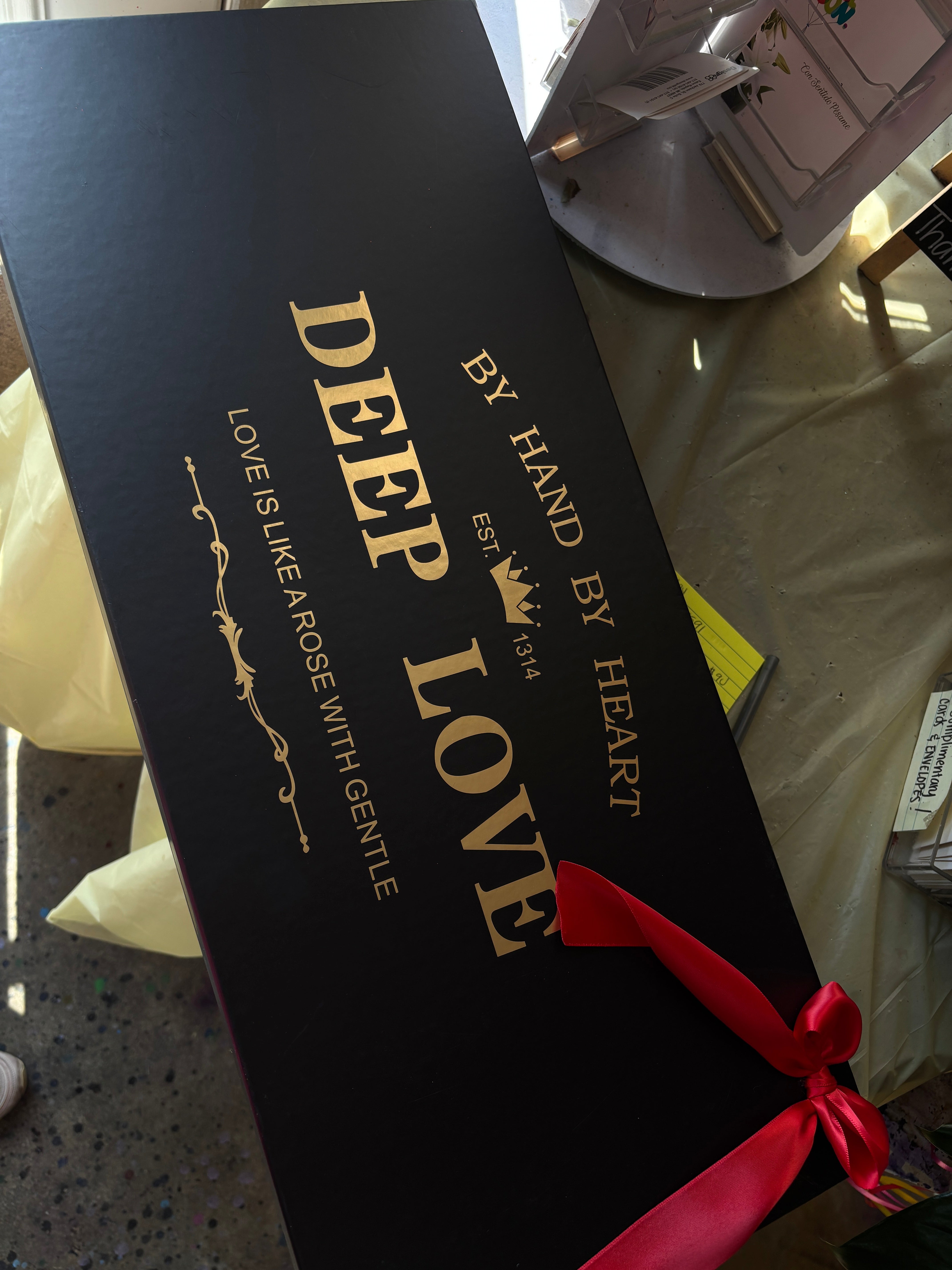 Forever box glitter roses ❤️