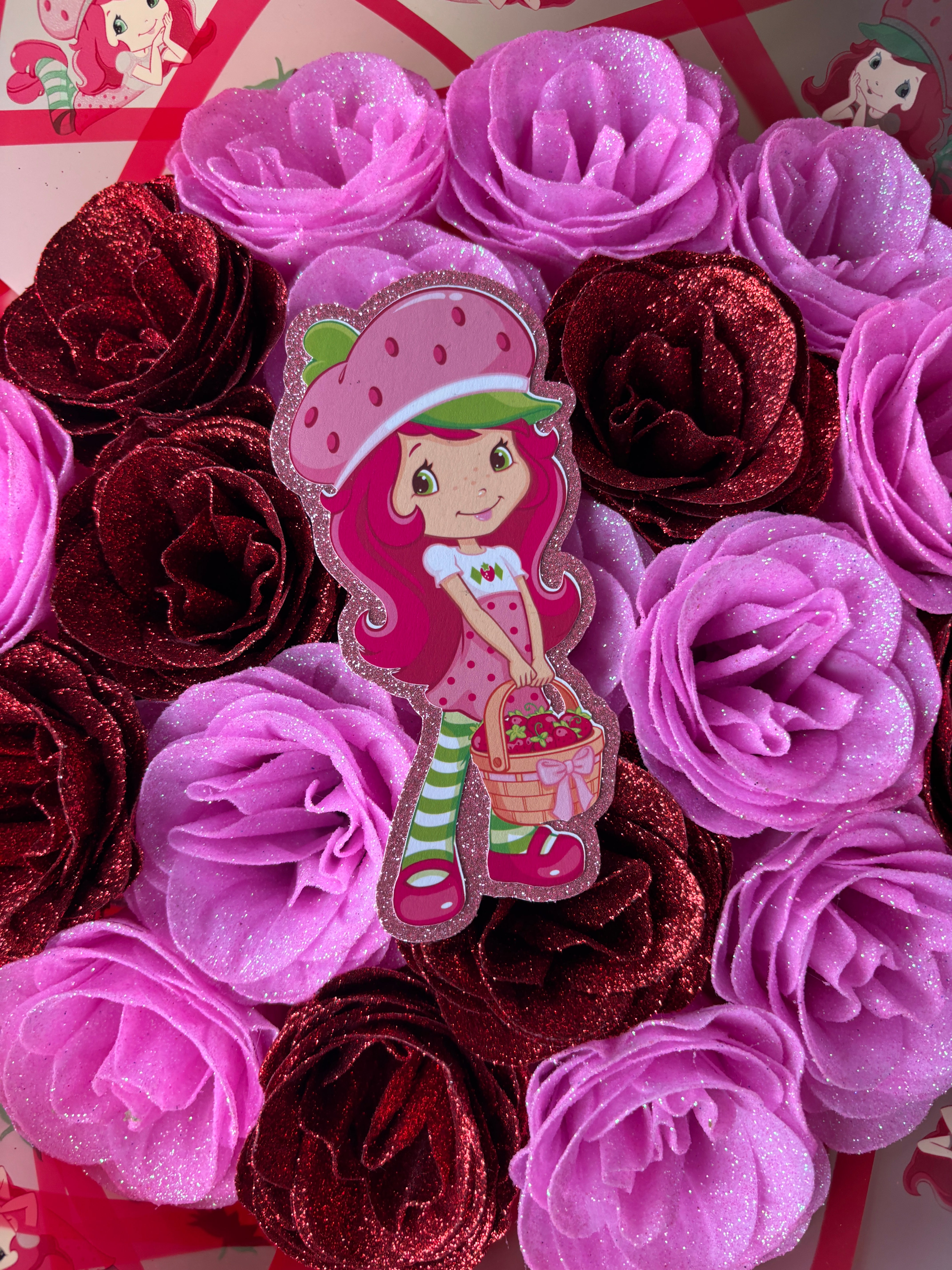 Strawberry shortcake eternal bouquet 🍓