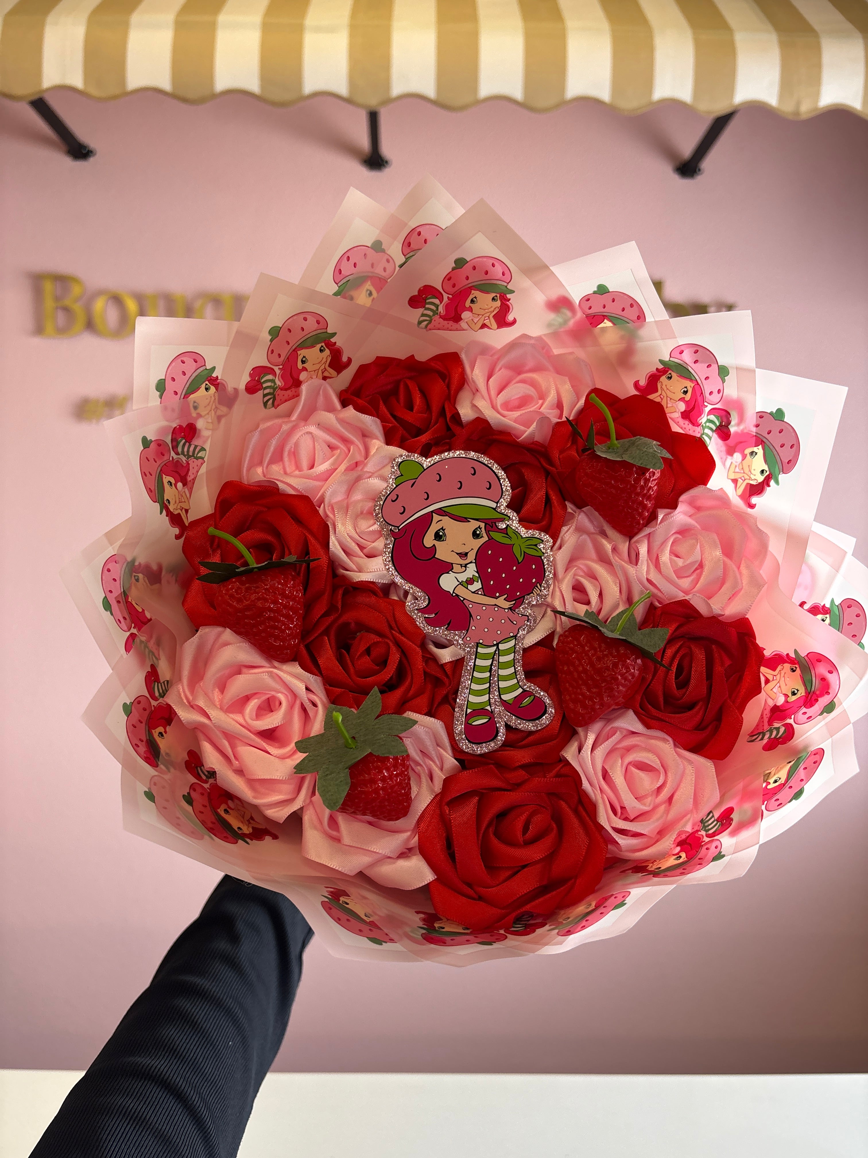 Mi Fresita ribbon roses 💘