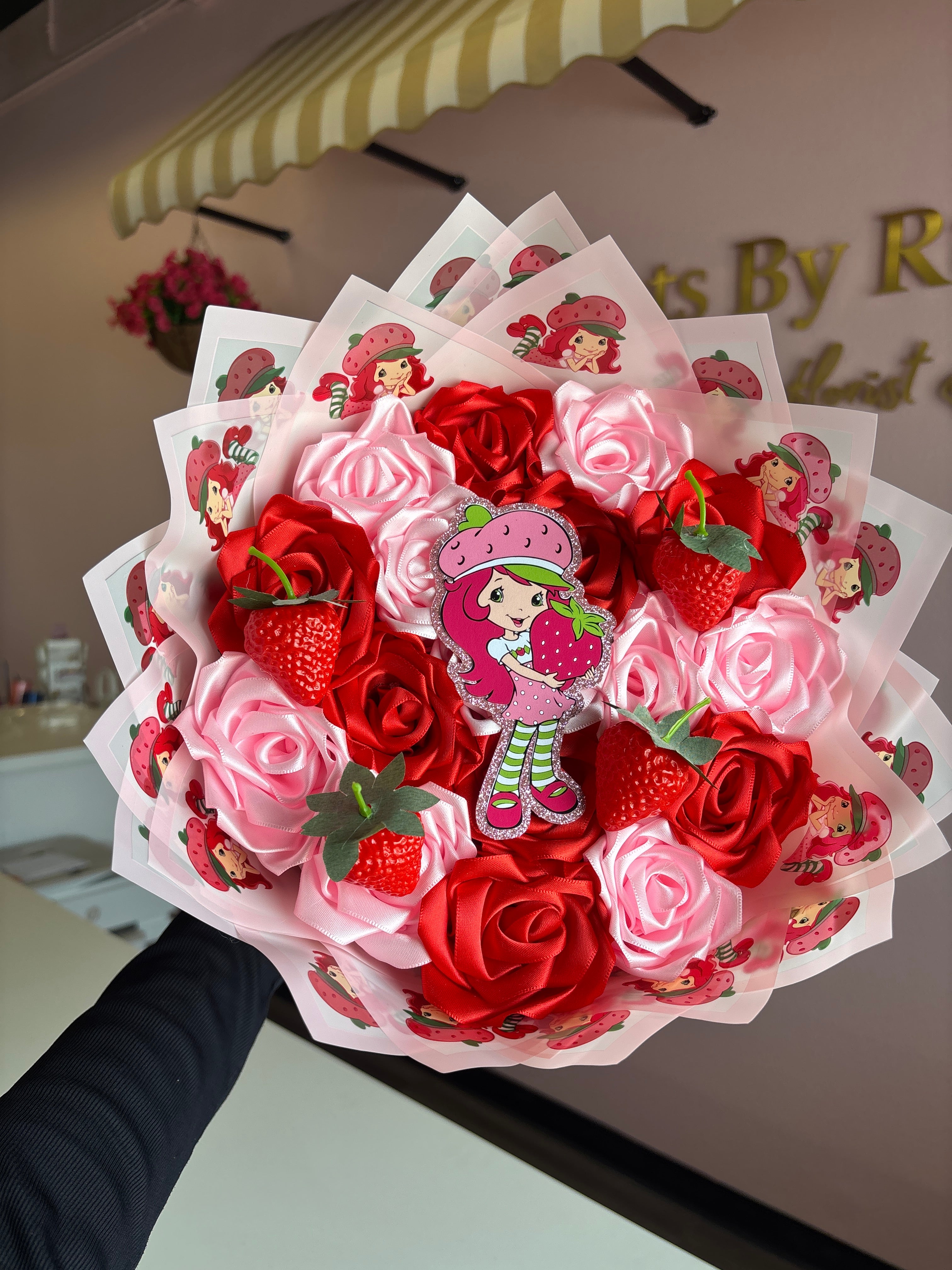 Mi Fresita ribbon roses 💘