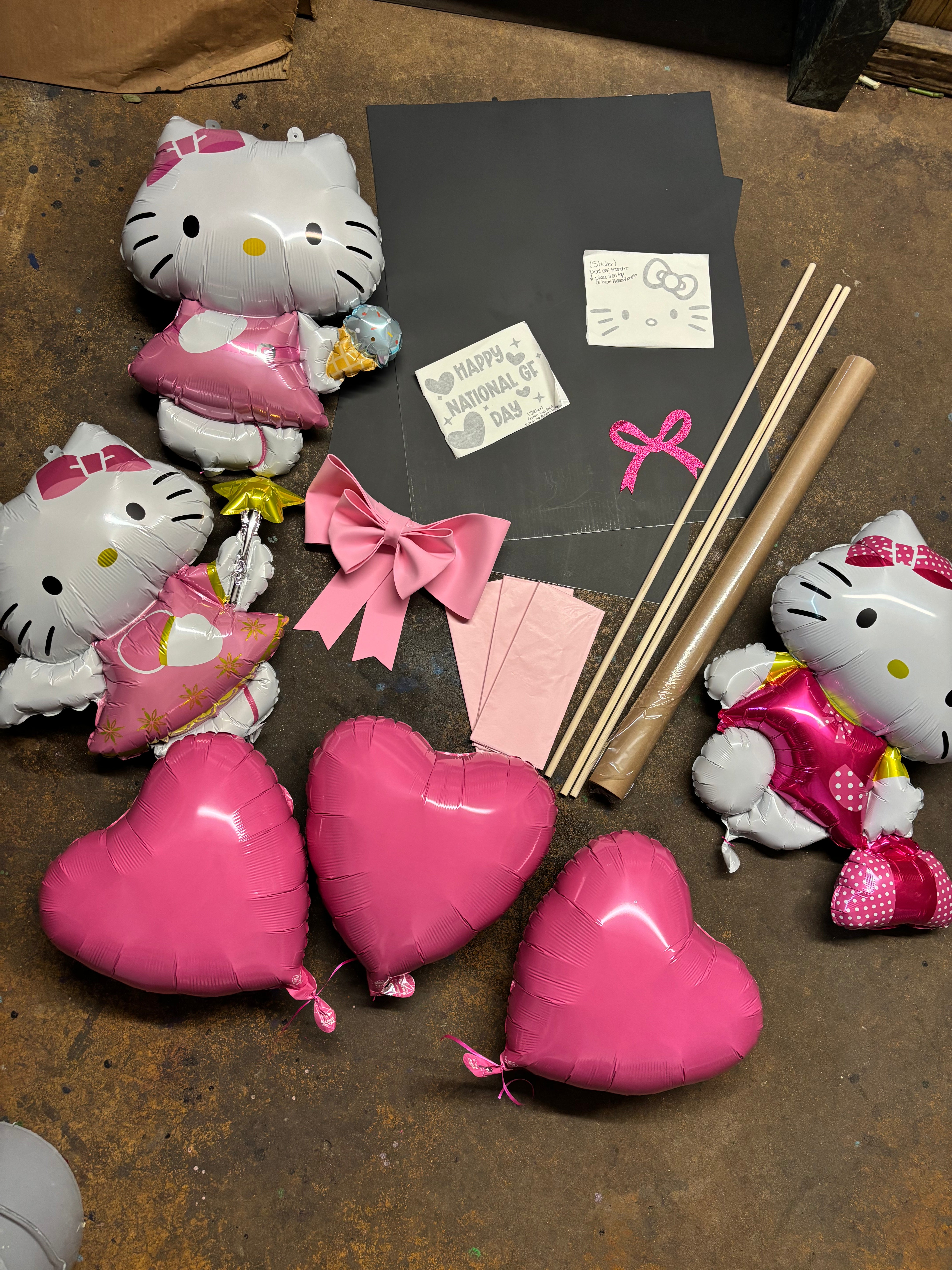 Balloon Bouquet DIY Materials package 📦 (swipe)