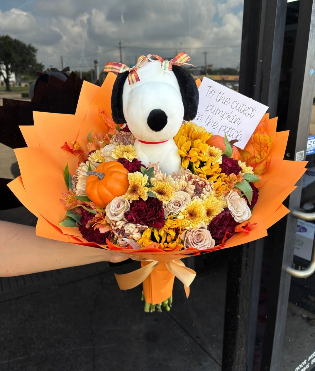 Snoopy Fall Bouquet🍂🎃🤎