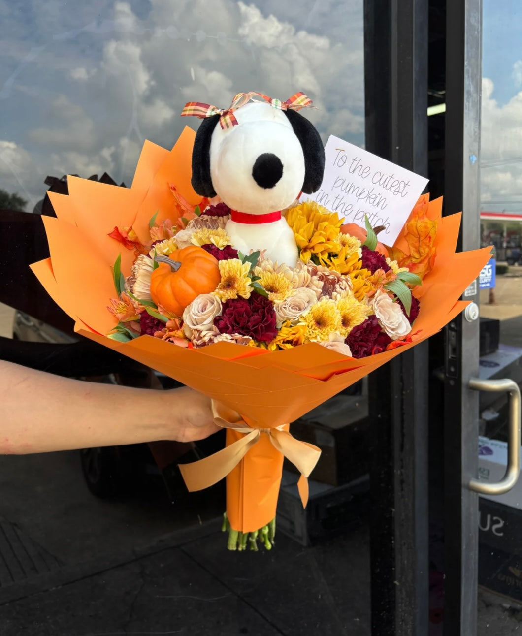 Snoopy Fall Bouquet🍂🎃🤎