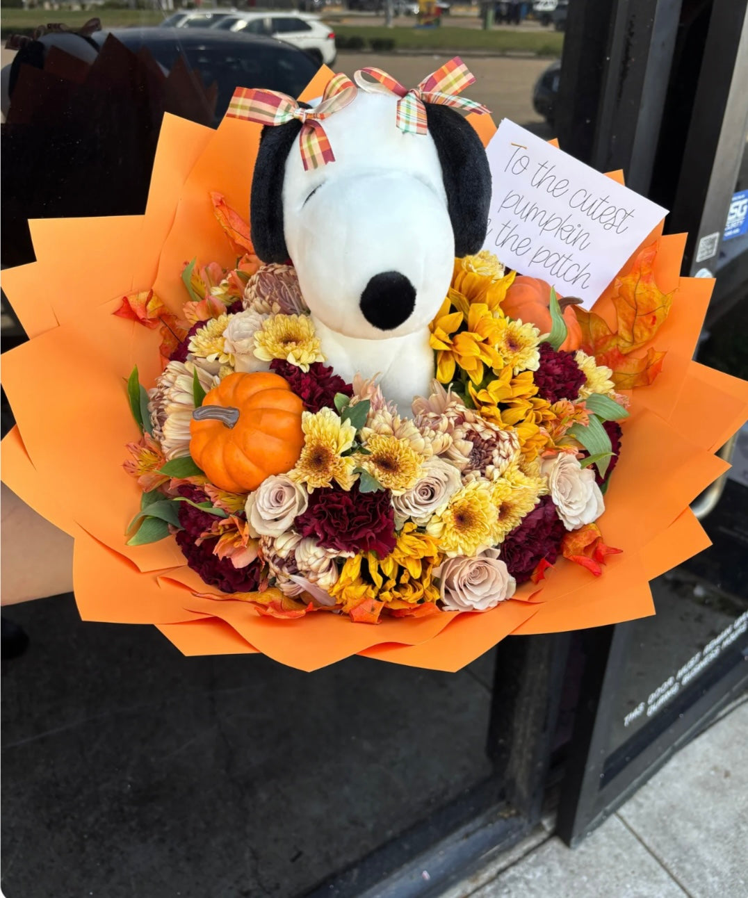 Snoopy Fall Bouquet🍂🎃🤎