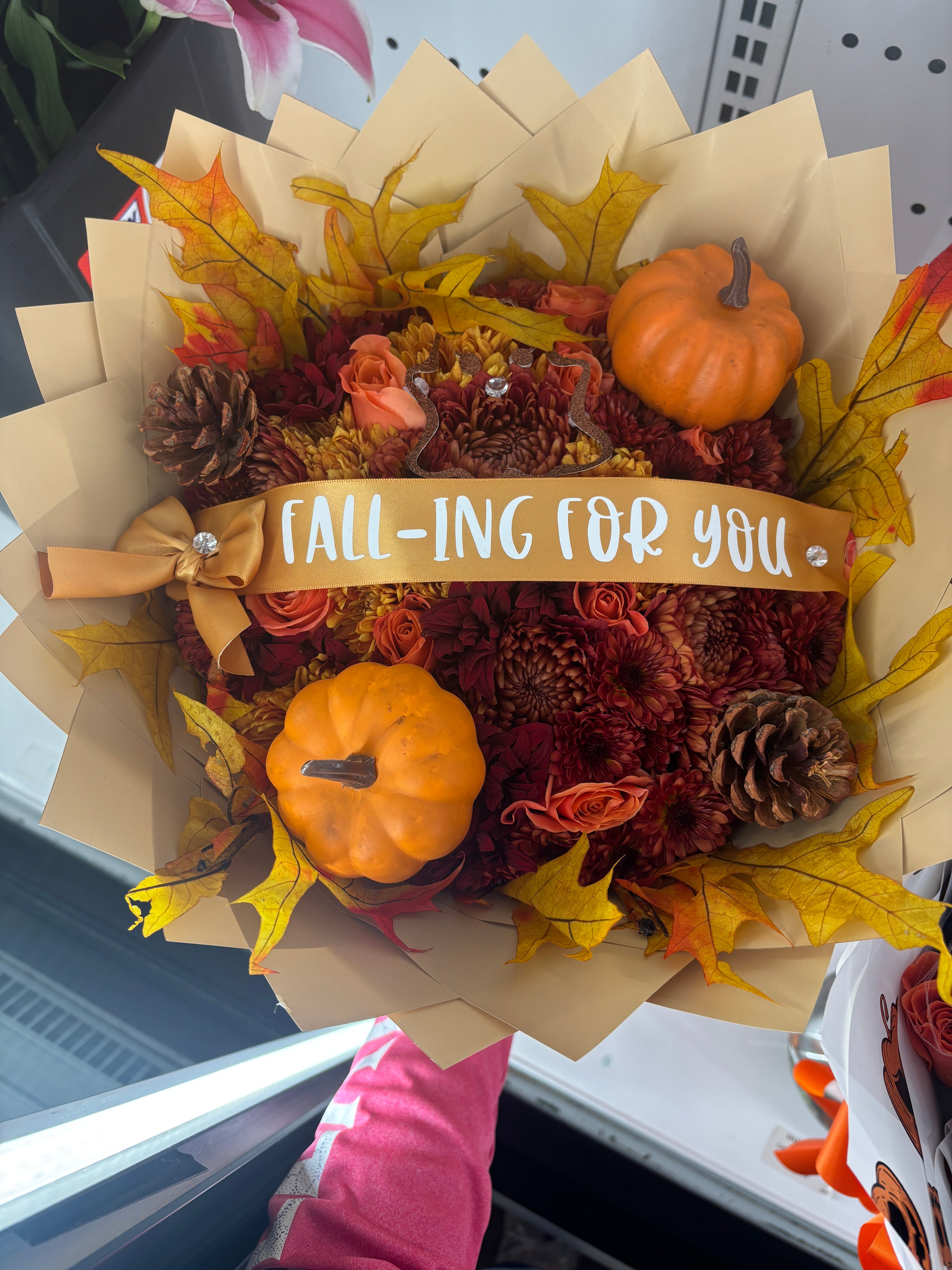 Fallin for you bouquet 🤎🍂
