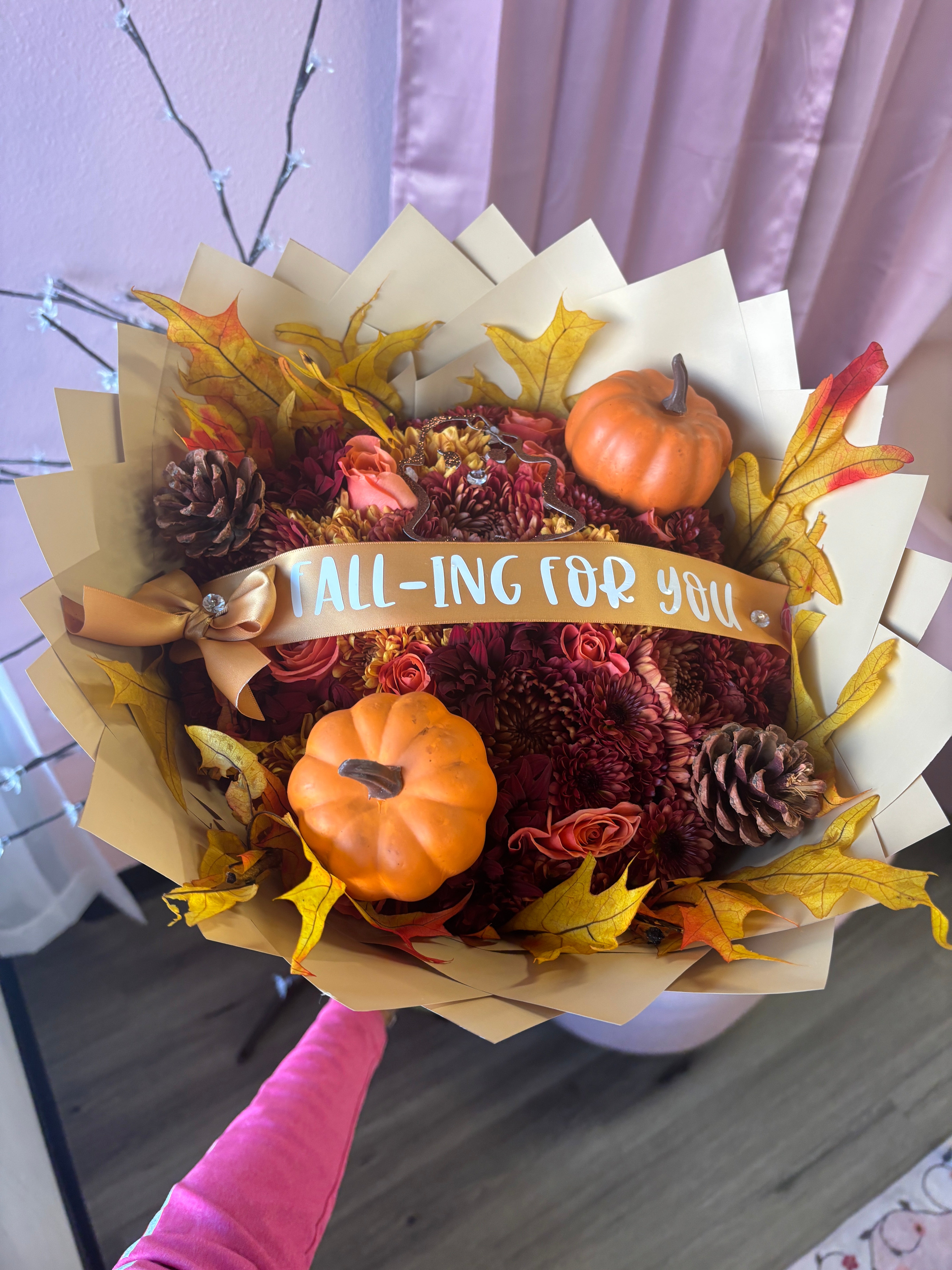 Fallin for you bouquet 🤎🍂