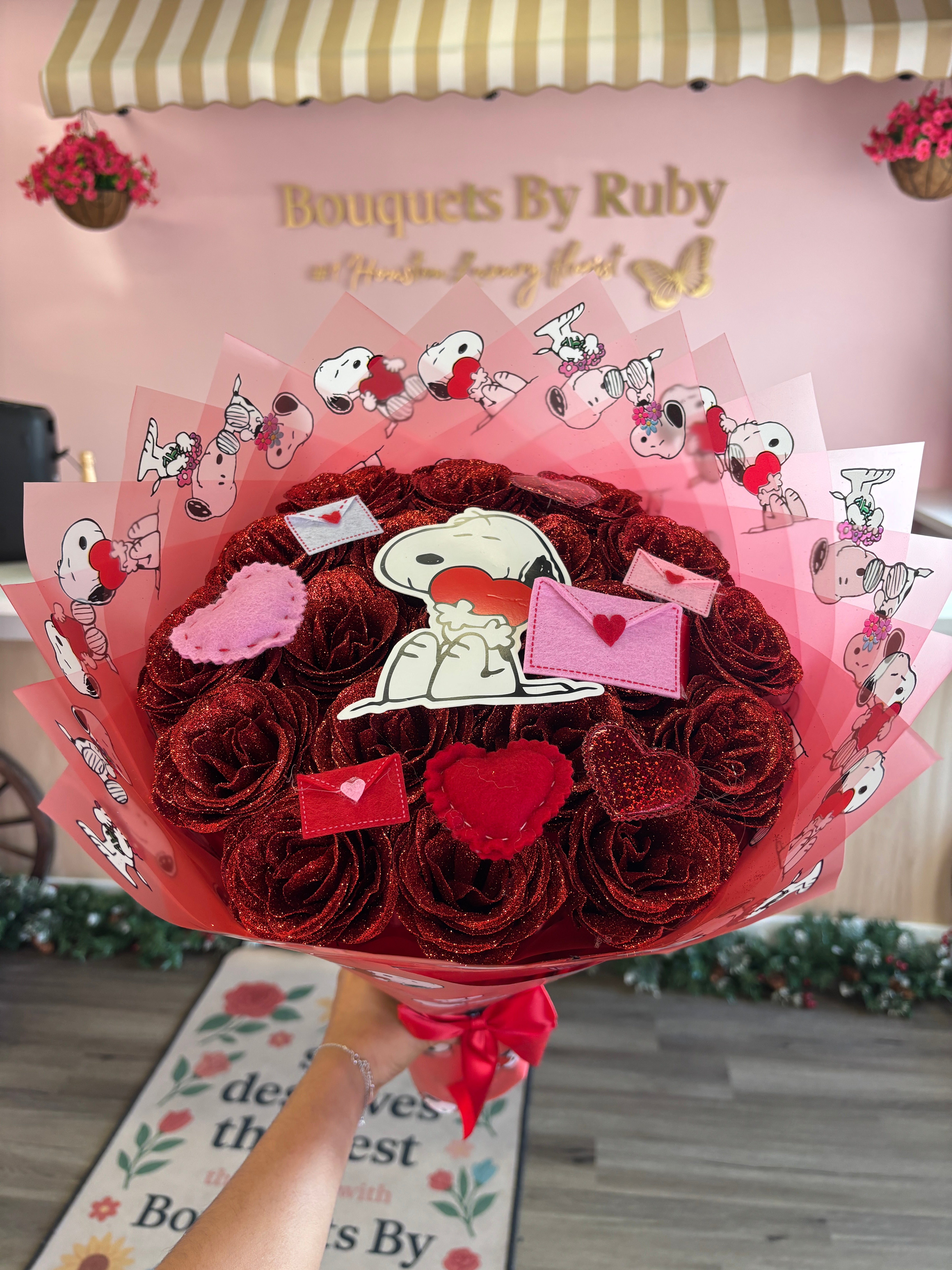 Valentines snoopy💌💘💞 message pull