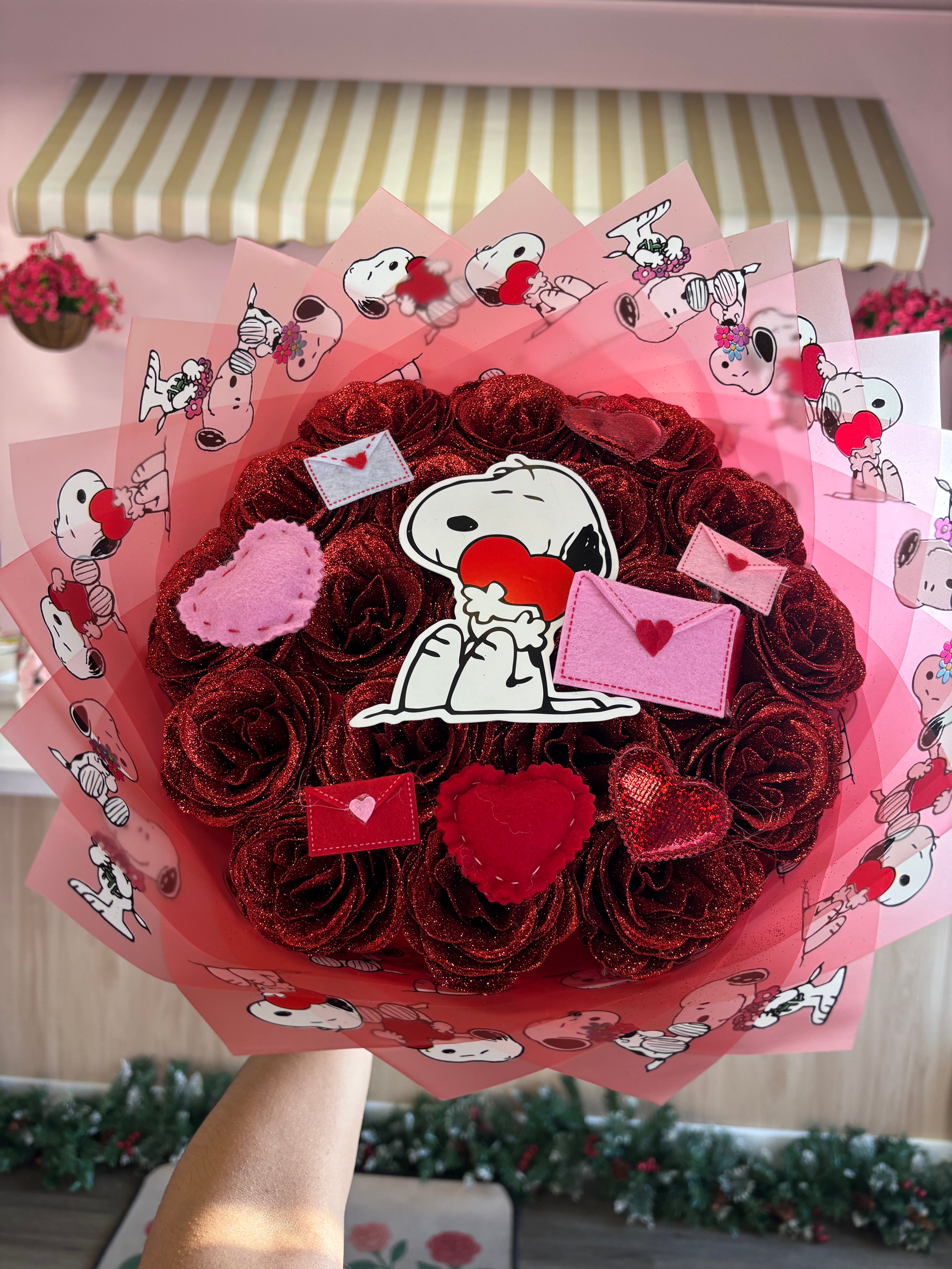 Valentines snoopy💌💘💞 message pull