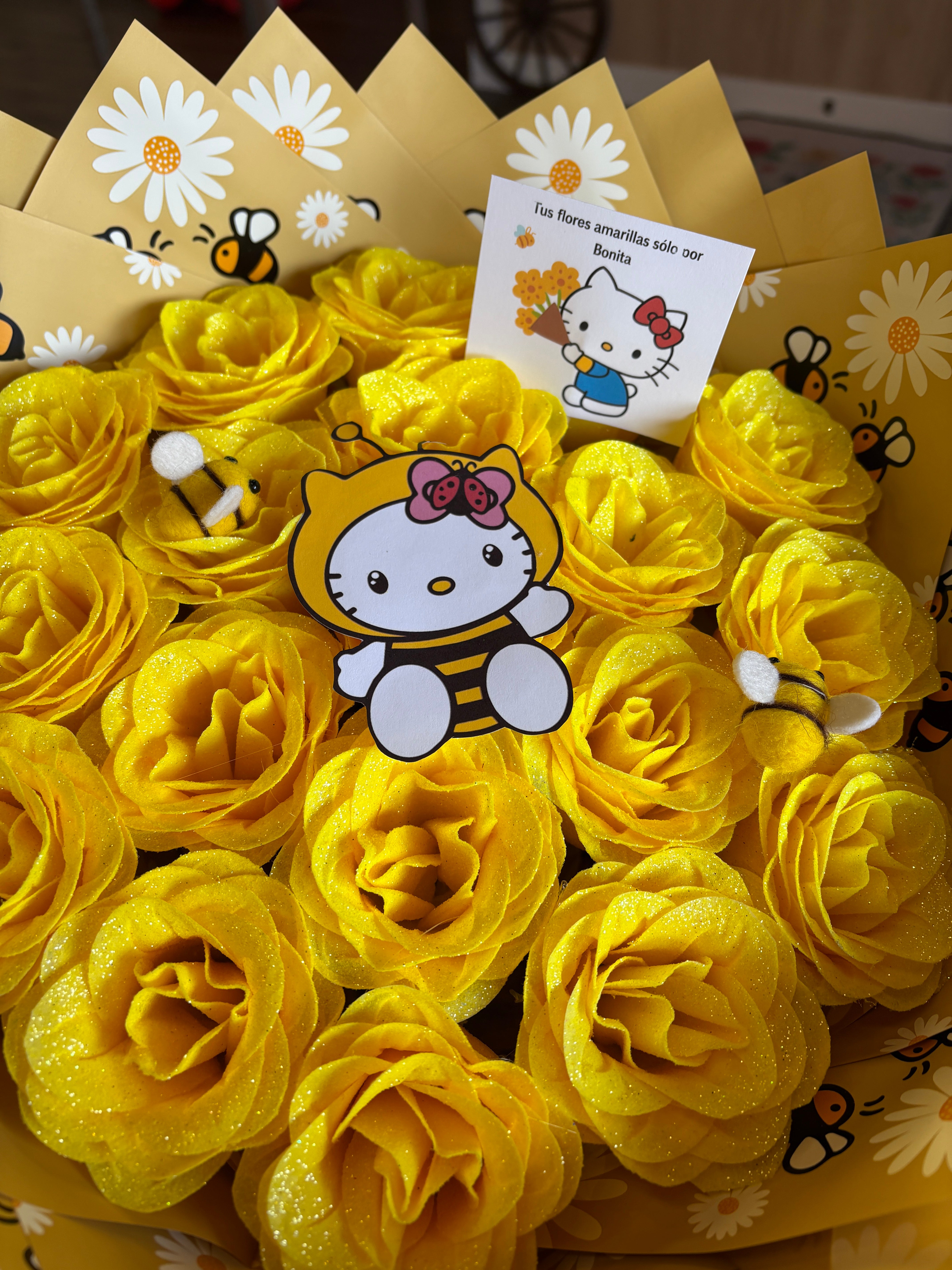 Yellow Honey Love bouquet🌼💛