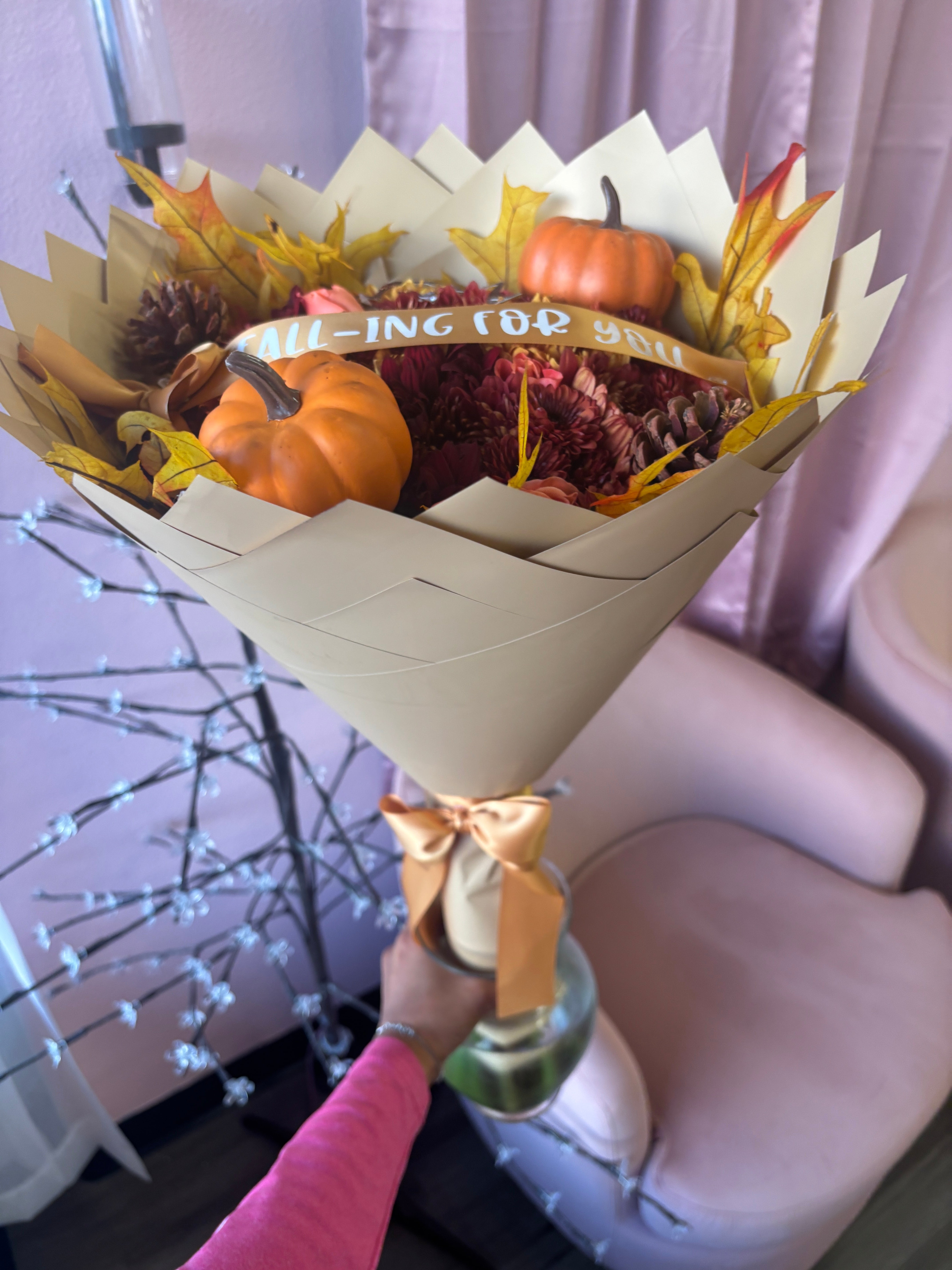 Fallin for you bouquet 🤎🍂